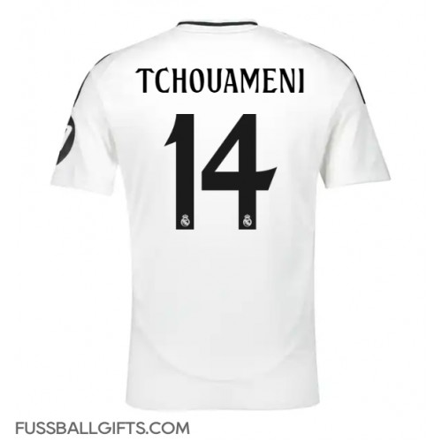 Real Madrid Aurelien Tchouameni #14 Fußballbekleidung Heimtrikot 2024-25 Kurzarm